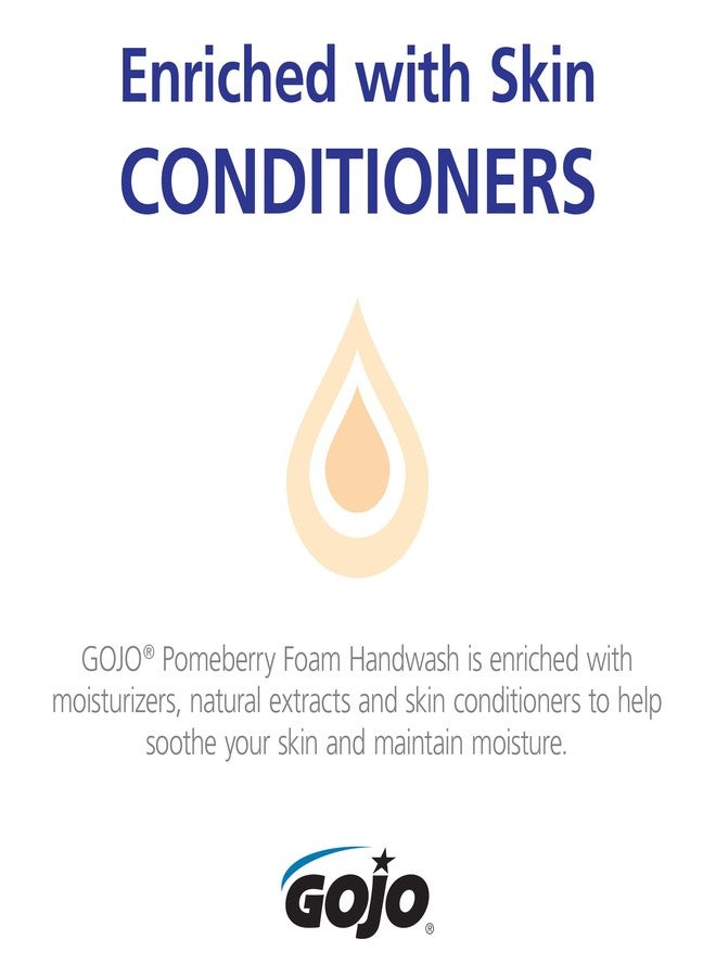 Gojo Foam Soap Refill, Size 1200mL, Blue - Image 3